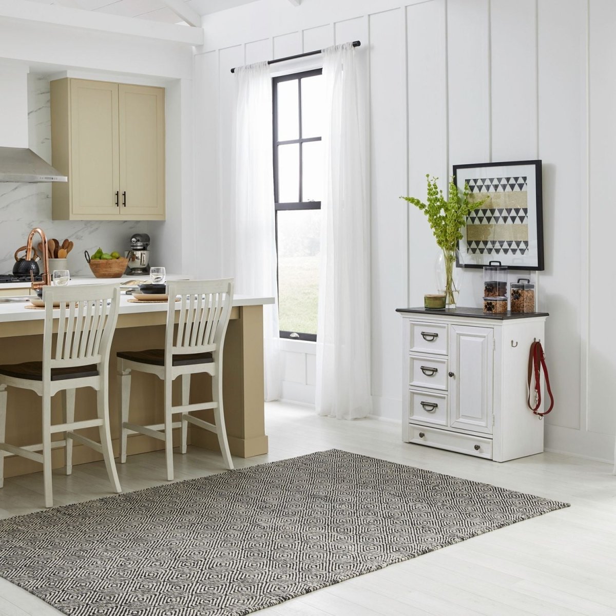 Allyson Park - Pet Feeder - Charcoal Feeder Cabinets by Liberty Furniture - Walls Furniture & Mattress