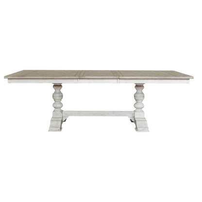 Whitney - Trestle Table - White Dining Tables by Liberty Furniture - Walls Furniture & Mattress