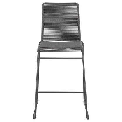 Jerome - Woven Rope Metal Chair (Set of 2) Stool Sets by CoasterEssence - Walls Furniture & Mattress