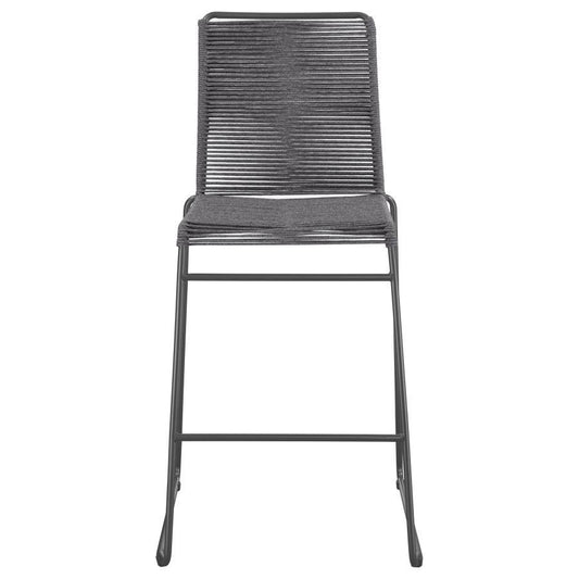 Jerome - Woven Rope Metal Chair (Set of 2) Stool Sets by CoasterEssence - Walls Furniture & Mattress