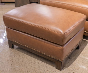 Saonara - Amber - Ottoman Upholstered Ottomans by Signature Design by Ashley® - Walls Furniture & Mattress