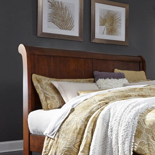 Rustic Traditions - Sleigh Headboard Sleigh Headboards by Liberty Furniture - Walls Furniture & Mattress