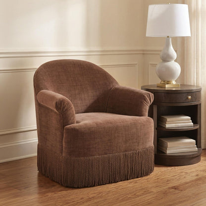 Jeanwell - Swivel Accent Chair - Clay Swivel Chairs by Signature Design by Ashley® - Walls Furniture & Mattress