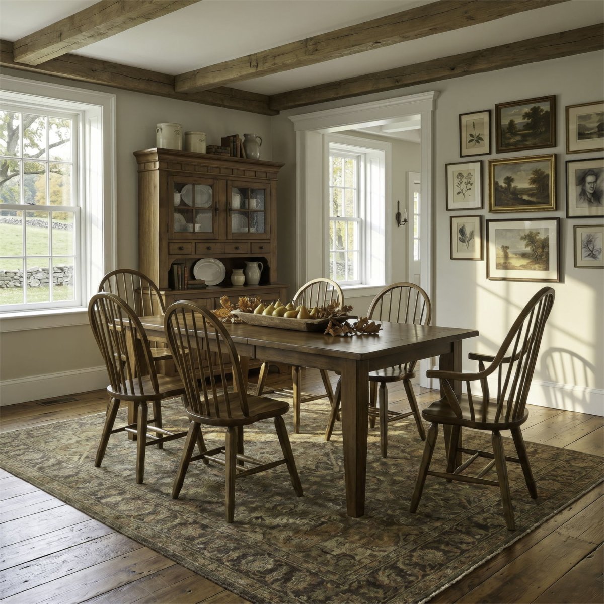 Treasures - Set 5 Piece Dining Room Sets by Liberty Furniture - Walls Furniture & Mattress