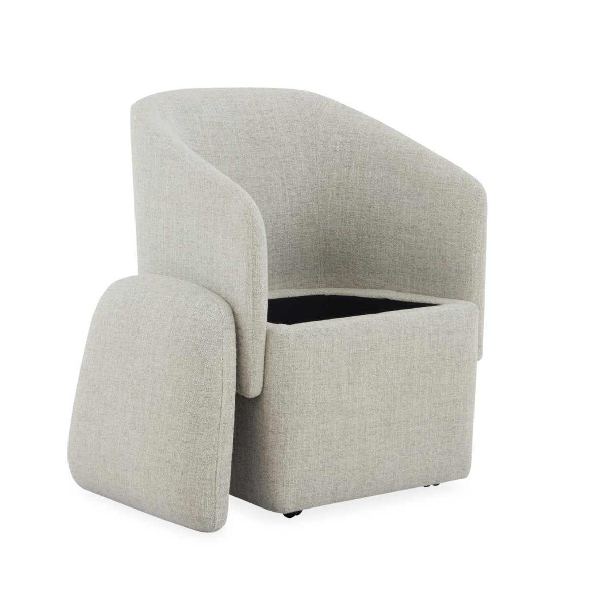 Accent Dining - Accent Storage Dining Chair With Casters Arm Chairs by Liberty Furniture - Walls Furniture & Mattress