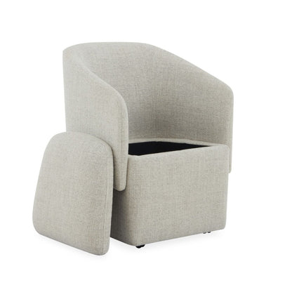 Accent Dining - Accent Storage Dining Chair With Casters Arm Chairs by Liberty Furniture - Walls Furniture & Mattress