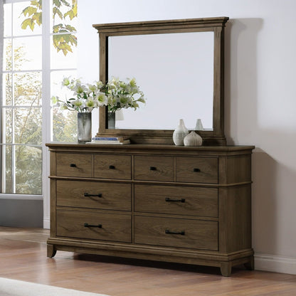 Sunstone - Mirror - Walnut Mirrors by New Classic - Walls Furniture & Mattress