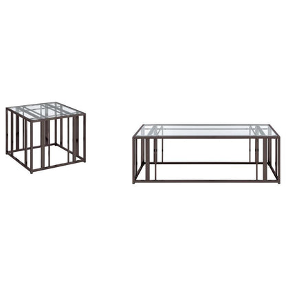 Adri - Coffee And End Table Set Table Sets by Coaster Fine Furniture - Walls Furniture & Mattress