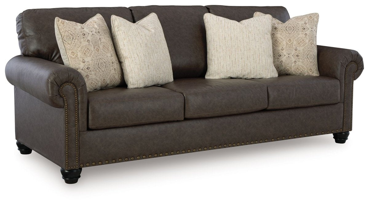 Roxmere - Living Room Set Stationary Chair & Ottoman by Benchcraft® - Walls Furniture & Mattress