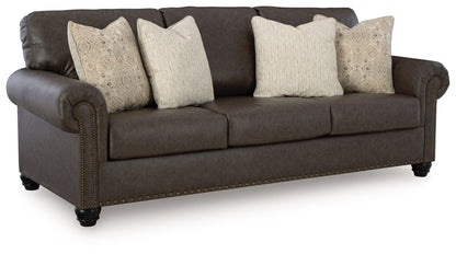 Roxmere - Living Room Set Stationary Chair & Ottoman by Benchcraft® - Walls Furniture & Mattress