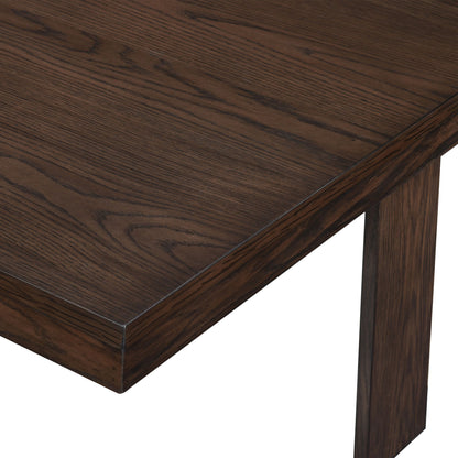 Paxton - 5 Piece Storage Coffee Table With 4 Tuck-In Ottomans - Dark Brown