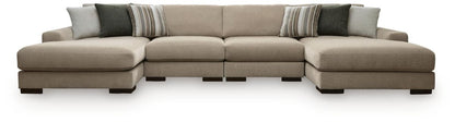 Linenhause - Sectional Stationary Sectionals by Benchcraft® - Walls Furniture & Mattress