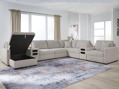 ModMax Luxe - Sectional Stationary Sectionals by Benchcraft® - Walls Furniture & Mattress
