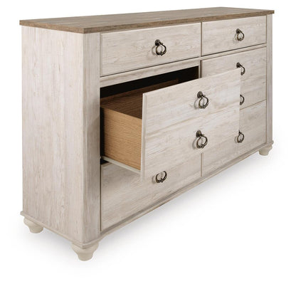 Willowton - Dresser Dressers by Signature Design by Ashley® - Walls Furniture & Mattress