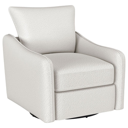 Madia - Upholstered Sloped Arm Swivel Glider Chair Swivel Glider Chairs by Coaster Fine Furniture - Walls Furniture & Mattress