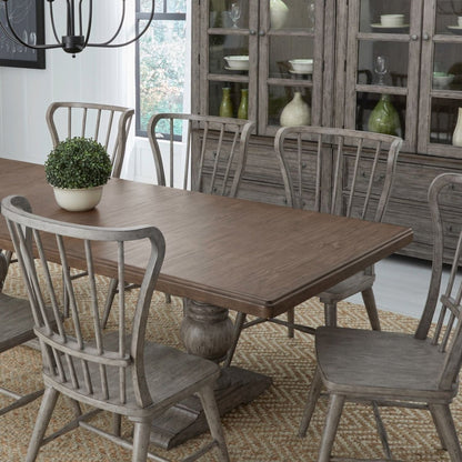 River Place - Trestle Table Set 5 Piece Dining Room Sets by Liberty Furniture - Walls Furniture & Mattress