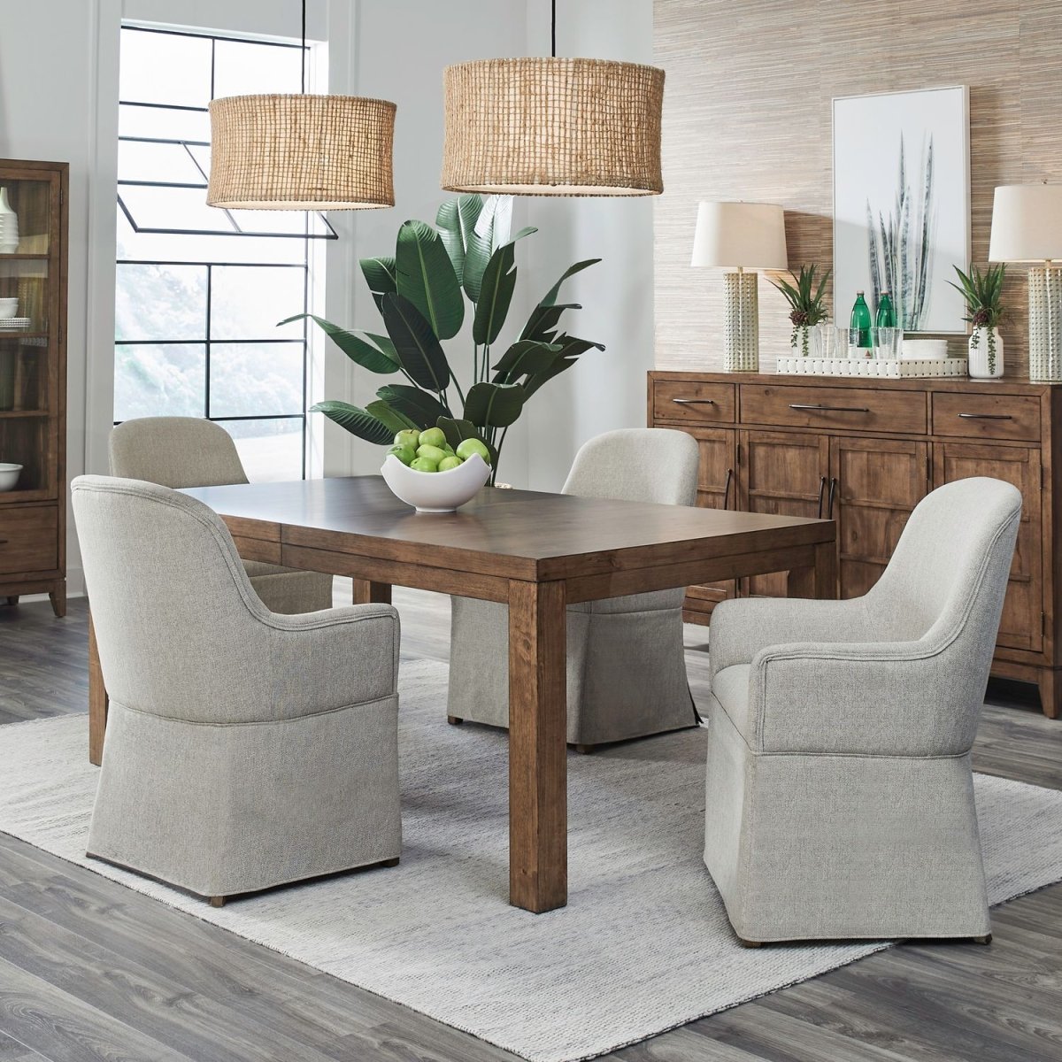 Shaker Lakes - Rectangular Table Set 5 Piece Dining Room Sets by Liberty Furniture - Walls Furniture & Mattress