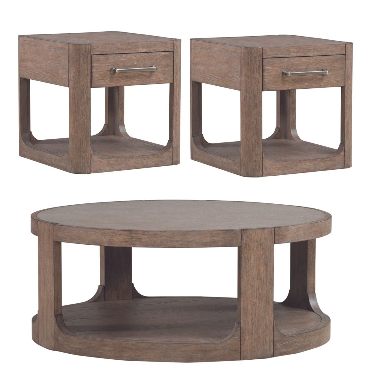 South Bend - Optional 3 Piece Set - Brown Table Sets by Liberty Furniture - Walls Furniture & Mattress