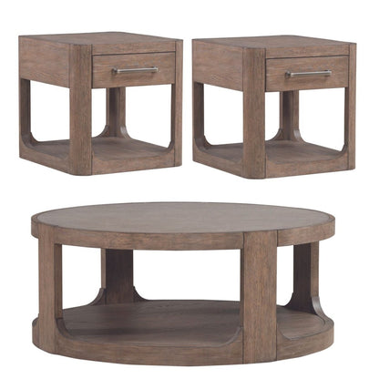 South Bend - Optional 3 Piece Set - Brown Table Sets by Liberty Furniture - Walls Furniture & Mattress