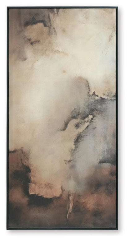 Lonnham - Wall Art - Brown / Black / Gray Canvas Art by Signature Design by Ashley® - Walls Furniture & Mattress