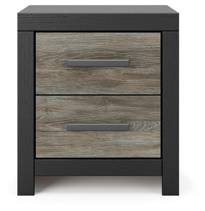 Broachmyn - Two Drawer Night Stand Accent Nightstands by Signature Design by Ashley® - Walls Furniture & Mattress