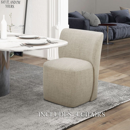 Accent Dining - Fabric Dining Chairs (Set of 4) Chair Sets by Liberty Furniture - Walls Furniture & Mattress