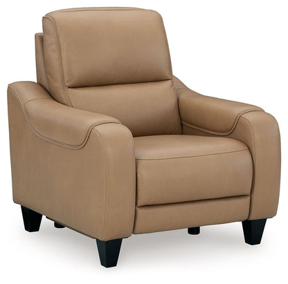 Mosswell - Power Recliner With Adj Headrest - Toffee Reclining Chairs by Ashley® - Walls Furniture & Mattress