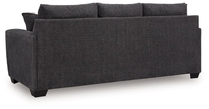 Loreo - Sofa - Ebony Stationary Sofas by Benchcraft® - Walls Furniture & Mattress