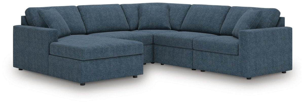 Modmax - Sectional - Ink Stationary Sectionals by Signature Design by Ashley® - Walls Furniture & Mattress