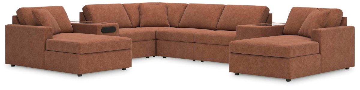 Modmax - Sectional - Spice Stationary Sectionals by Signature Design by Ashley® - Walls Furniture & Mattress