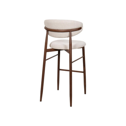 Royce - Bar Chair With Metal Frame (Set of 2) Chair Sets by New Classic - Walls Furniture & Mattress