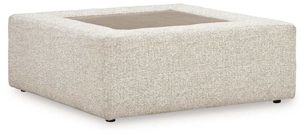 Ashbourne Estate - Oversized Accent Ottoman - Snowstone Accent Ottomans by Signature Design by Ashley® - Walls Furniture & Mattress