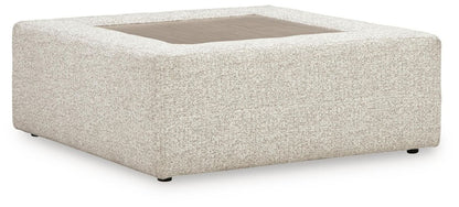 Ashbourne Estate - Oversized Accent Ottoman - Snowstone Accent Ottomans by Signature Design by Ashley® - Walls Furniture & Mattress