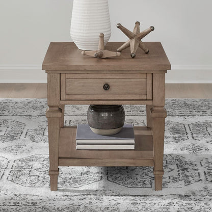 Haven Hills - End Table - Camel Beige End Tables by Liberty Furniture - Walls Furniture & Mattress