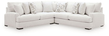 Misty - Lakes - Sectional Stationary Sectionals by Signature Design by Ashley® - Walls Furniture & Mattress