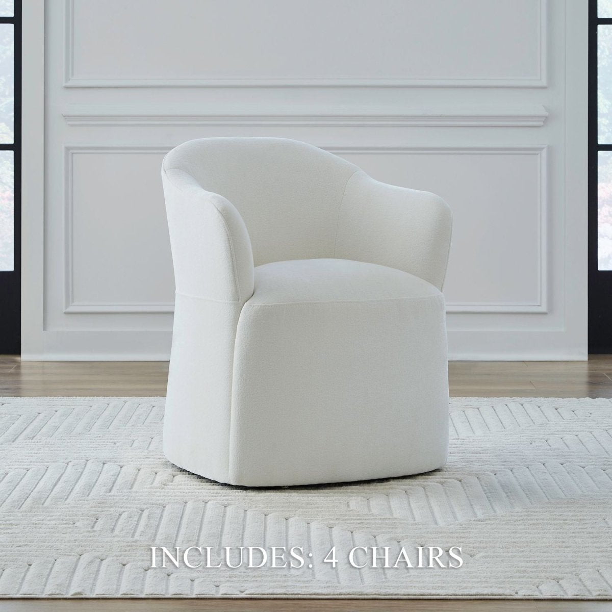 Accent Dining - Dining Chairs With Casters (Set of 4) Chair Sets by Liberty Furniture - Walls Furniture & Mattress