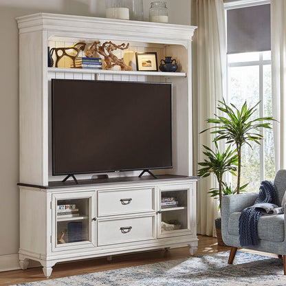 Allyson Park - Entertainment Center Entertainment Centers by Liberty Furniture - Walls Furniture & Mattress