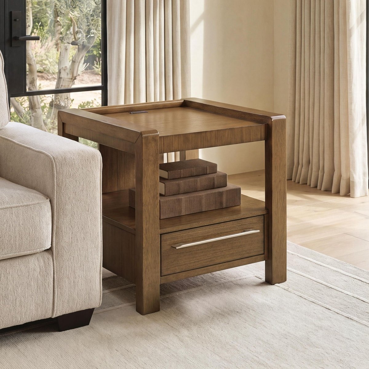 Marxmore - Square End Table - Brown End Tables by Signature Design by Ashley® - Walls Furniture & Mattress