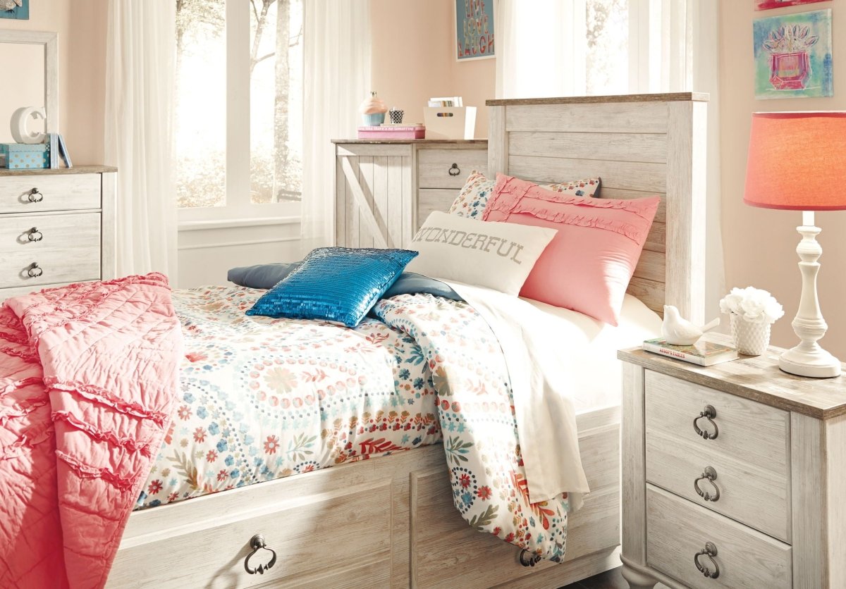 Willowton - Panel Bed Panel Beds by Signature Design by Ashley® - Walls Furniture & Mattress