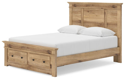 Makidern - Panel Storage Bed With Under Bed Storage Unit And Storage Footboard Storage Beds by Signature Design by Ashley® - Walls Furniture & Mattress