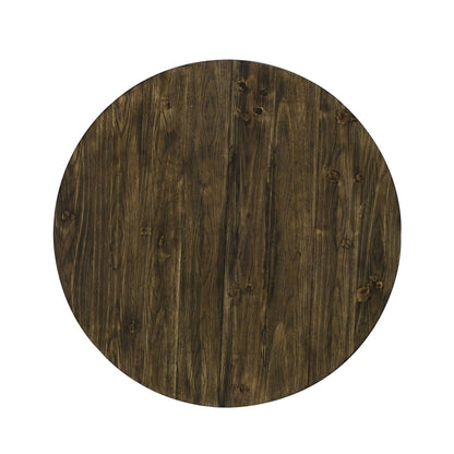 Kerby - Round Coffee Table - Dark Brown Coffee Tables by New Classic - Walls Furniture & Mattress