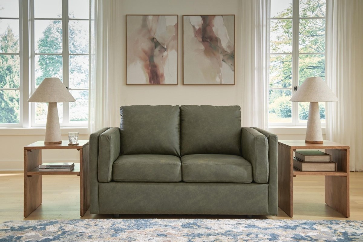 Hollis Studio - Loveseat - Grove Stationary Loveseats by Signature Design by Ashley® - Walls Furniture & Mattress