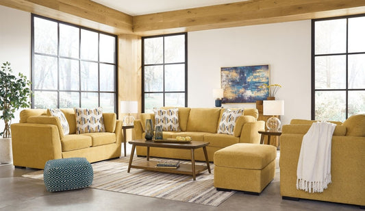 Keerwick - Living Room Set Stationary Chair & Ottoman by Signature Design by Ashley® - Walls Furniture & Mattress