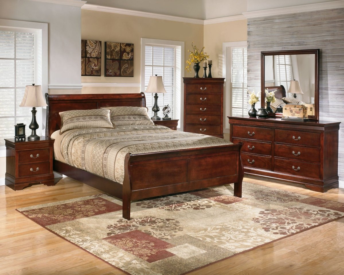 Alisdair - Sleigh Bed Sleigh Beds by Signature Design by Ashley® - Walls Furniture & Mattress