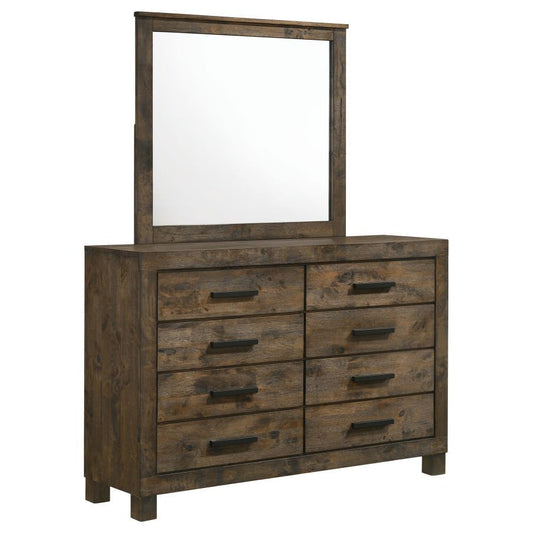 Woodmont - 8 - Drawer Dresser Dressers by CoasterEveryday - Walls Furniture & Mattress