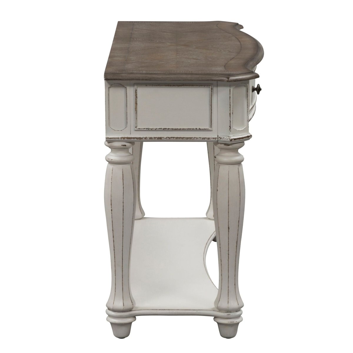 Magnolia Manor - Sofa Table - White Sofa Tables by Liberty Furniture - Walls Furniture & Mattress