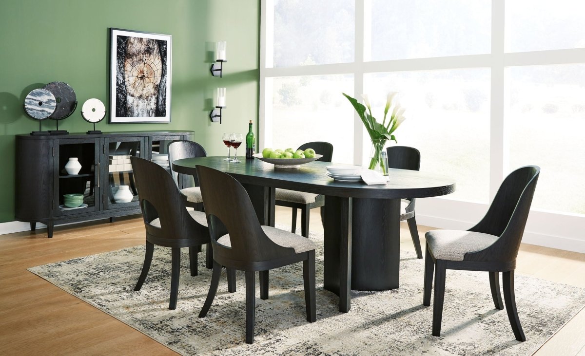 Rowanbeck - Dining Room Set 5 Piece Dining Room Sets by Signature Design by Ashley® - Walls Furniture & Mattress