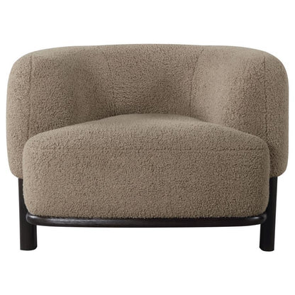 Lawler - Upholstered Barrel Back Accent Chair Accent Chairs by CoasterEveryday - Walls Furniture & Mattress