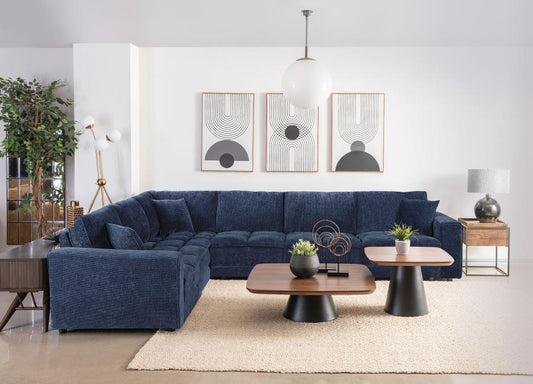 Atlantic - Upholstered Modular Sectional Sofa Stationary Sectionals by Coaster Fine Furniture - Walls Furniture & Mattress