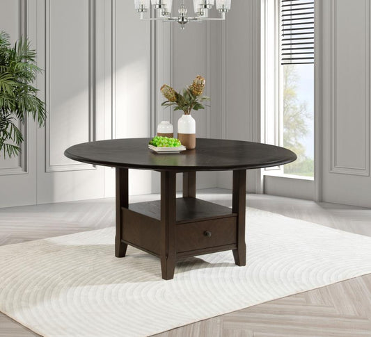 Twyla - Round Dining Table Dining Tables by Coaster Fine Furniture - Walls Furniture & Mattress